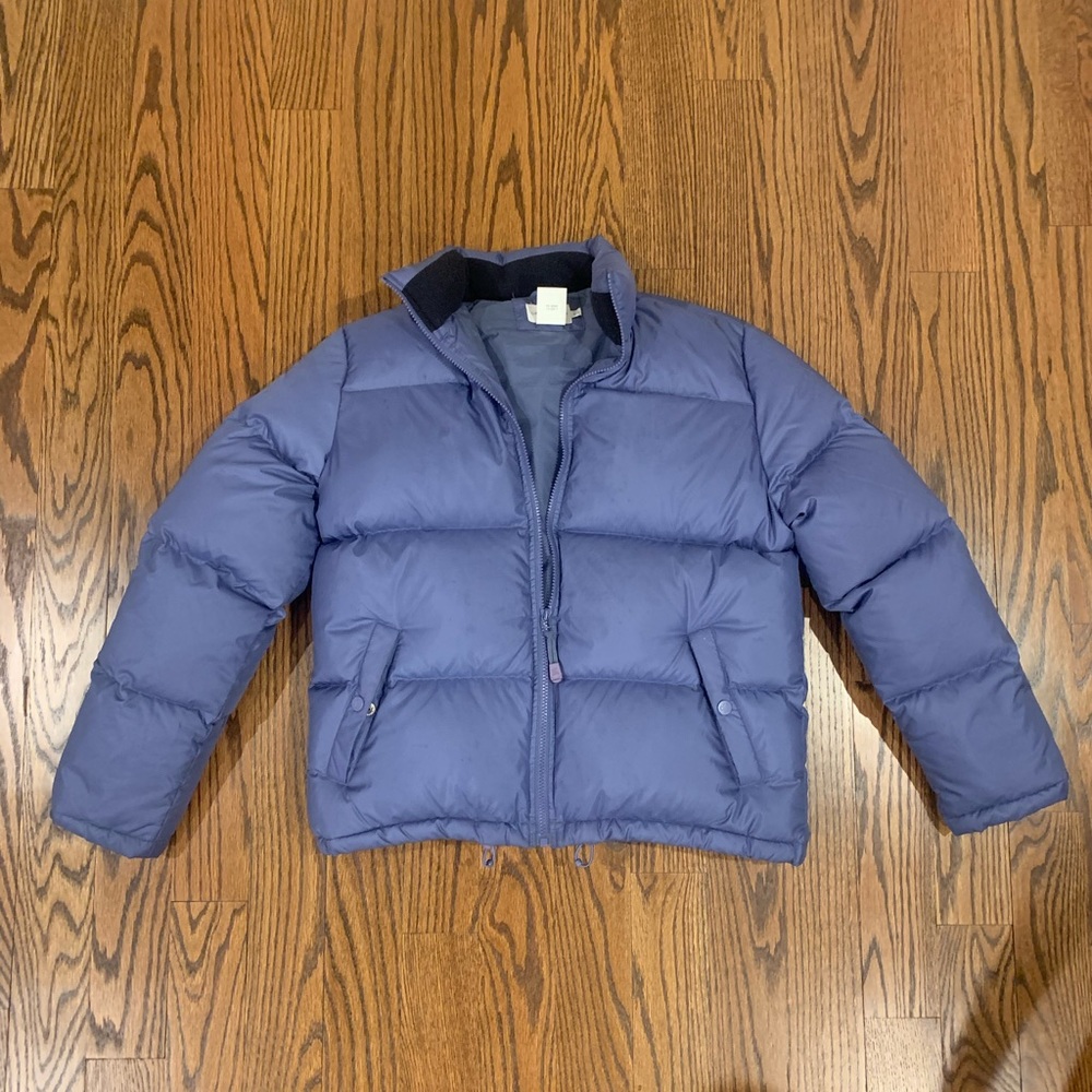 Calvin Klein Women's Purple Puffer Jacket